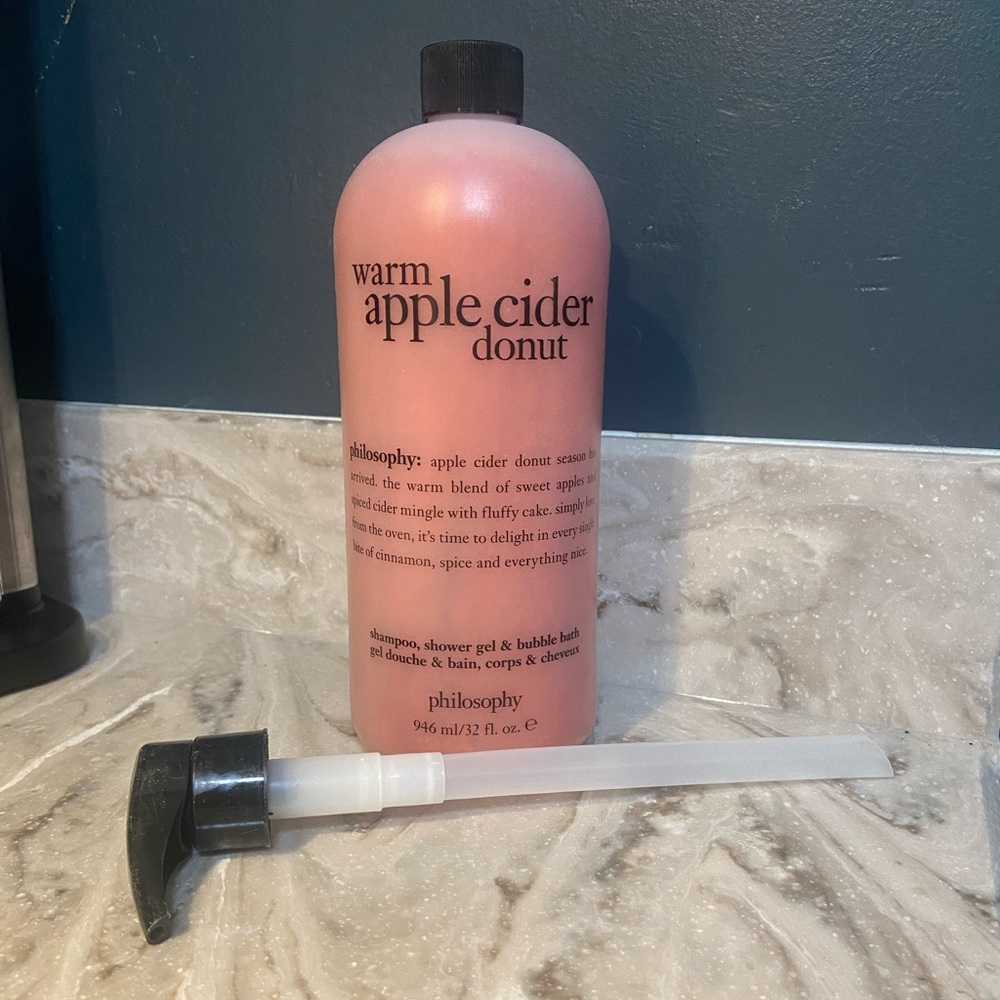 Philosophy Warm Apple Cider Donut shower gel